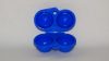 Bewaardoos 2 eitjes - blauw