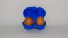 Lunchbox twee eitjes - blauw