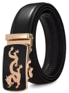Herenriem met gouden draak