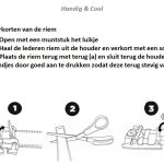 Handleiding verkorten van riem